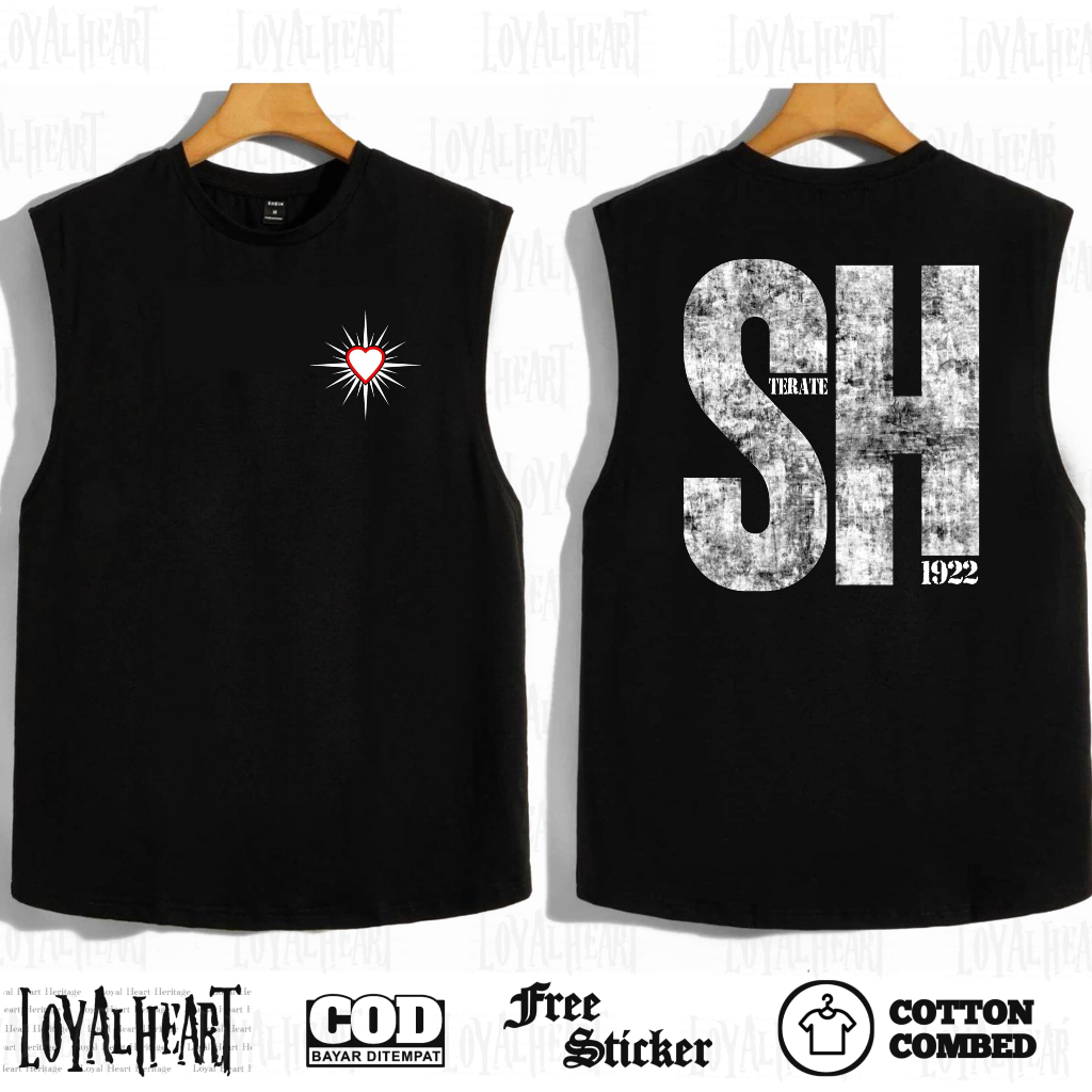 LoyalHeart Tank Top Terate 1922 - Kaos Singlet SH Terate - Singlet Psht
