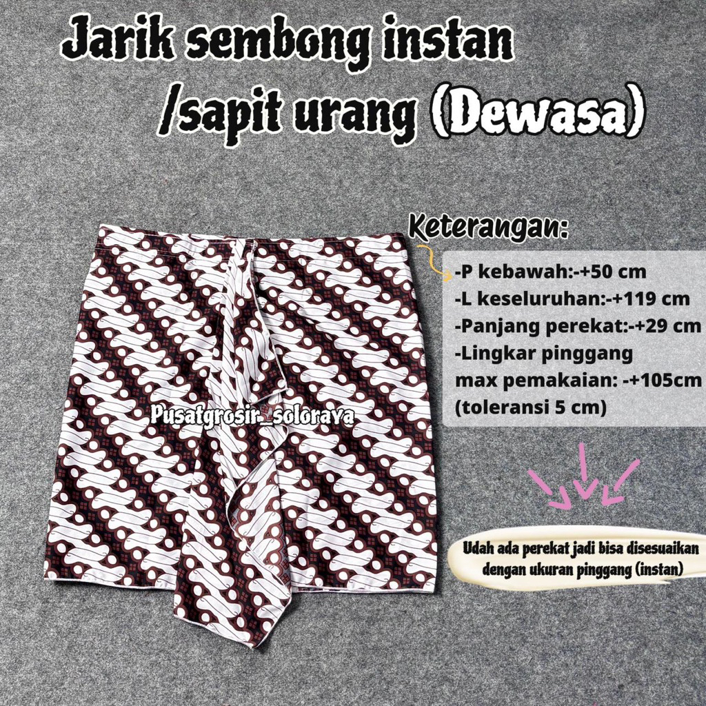 SAPIT URANG/JARIK SEMBONG INSTAN