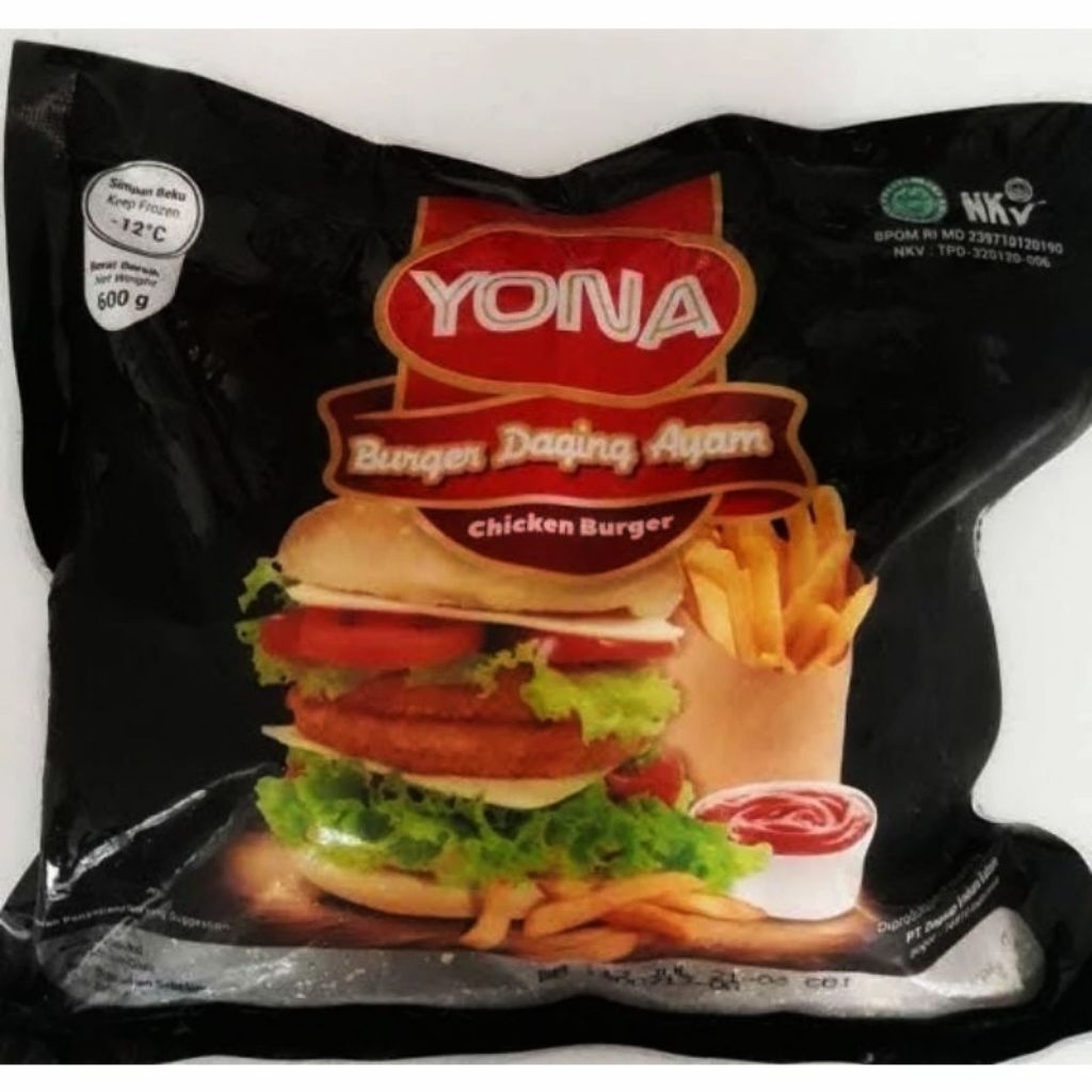 

Kode G. Yona chiken burger 600 gr