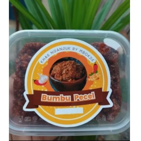 

Bumbu Pecel Khas Nganjuk Extra Pedas 500gram kemasan thinwall