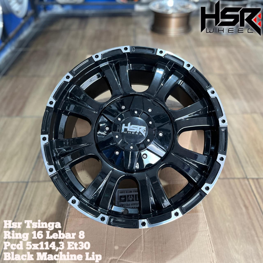 SALE VELG MOBIL RING 16 TSINGA HSR R16 UNTUK MOBIL RUSH TERIOS X-RAIL ERTIGA XPANDER DLL