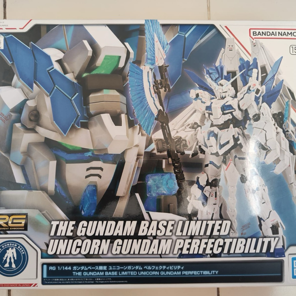RG Gundam Base Limited Unicorn Gundam Perfectibility