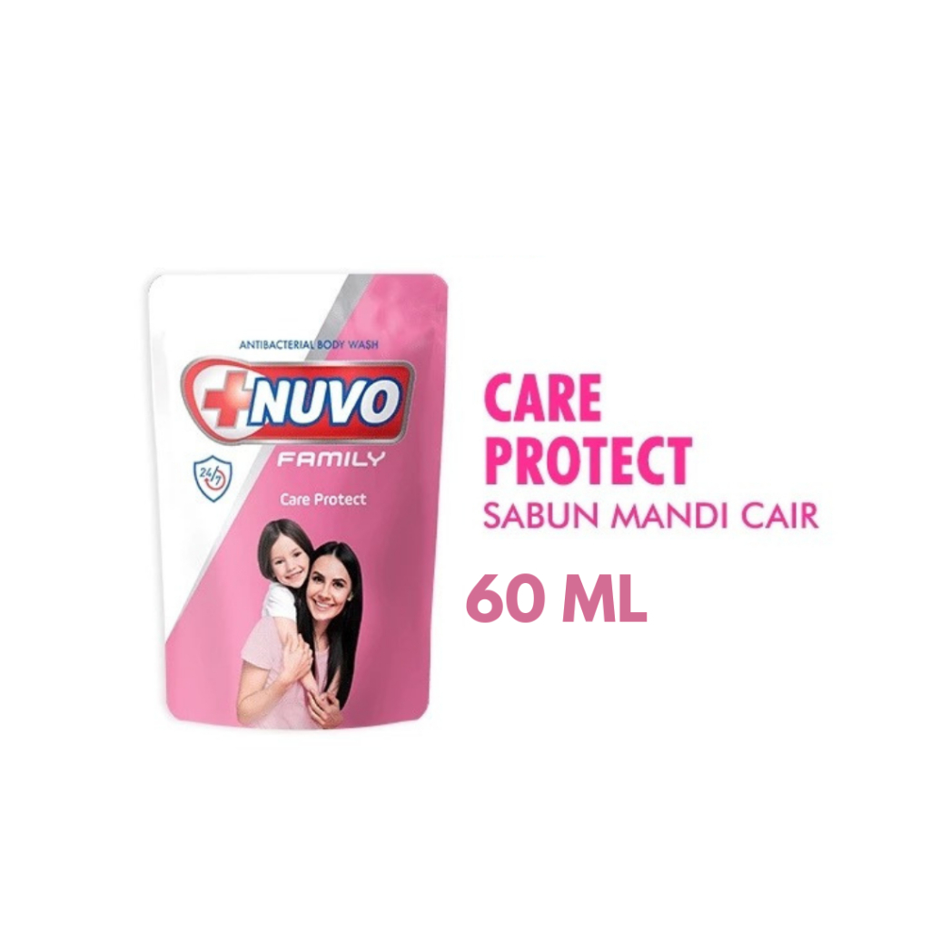 NUVO Sabun Cair Pink Care Protect 60ml