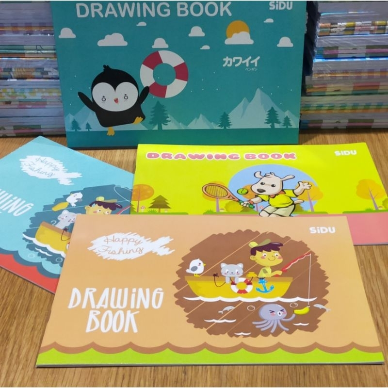 

SIDU Drawing Book/ buku gambar