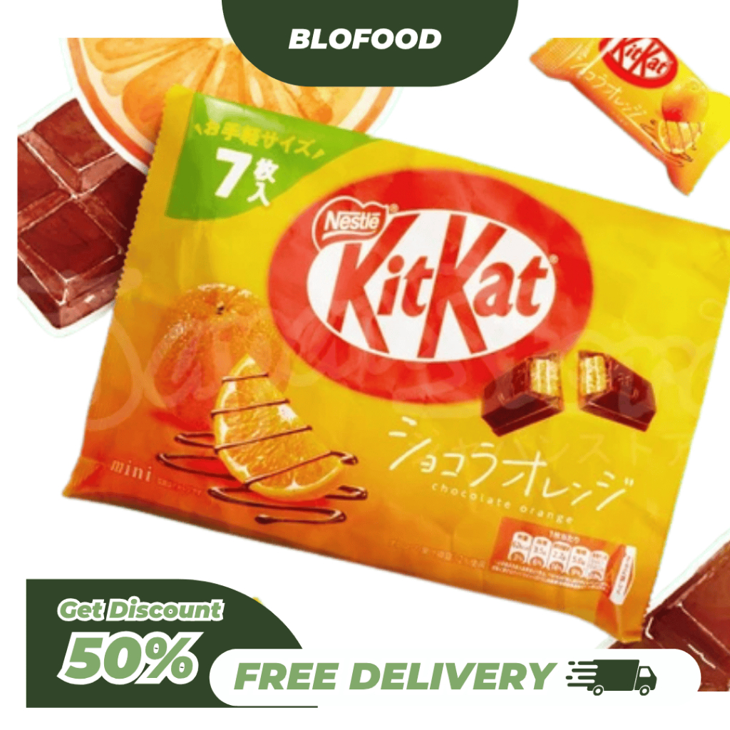 

BF.ID KitKat Japan Orange Bag