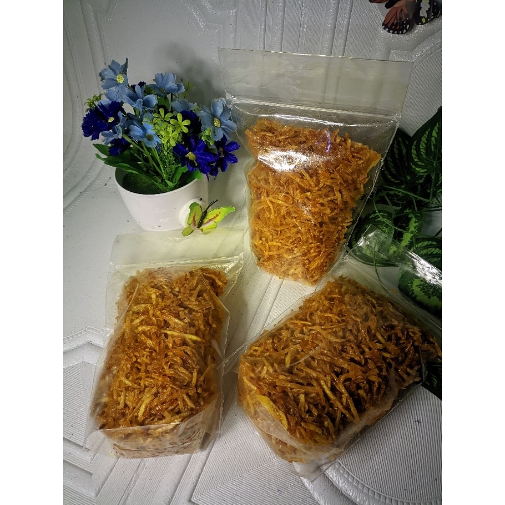 

Makanan Ringan- kentang mustofa pedas manis katineung rasa