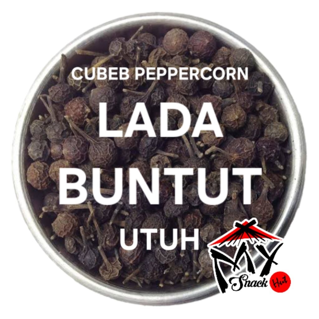 

LADA BUNTUT UTUH 250GR DRIED DRY MERICA TAILED COMET KOMET EKOR JAVA CUBEB CUBE CUBEBA PEPPERCORN