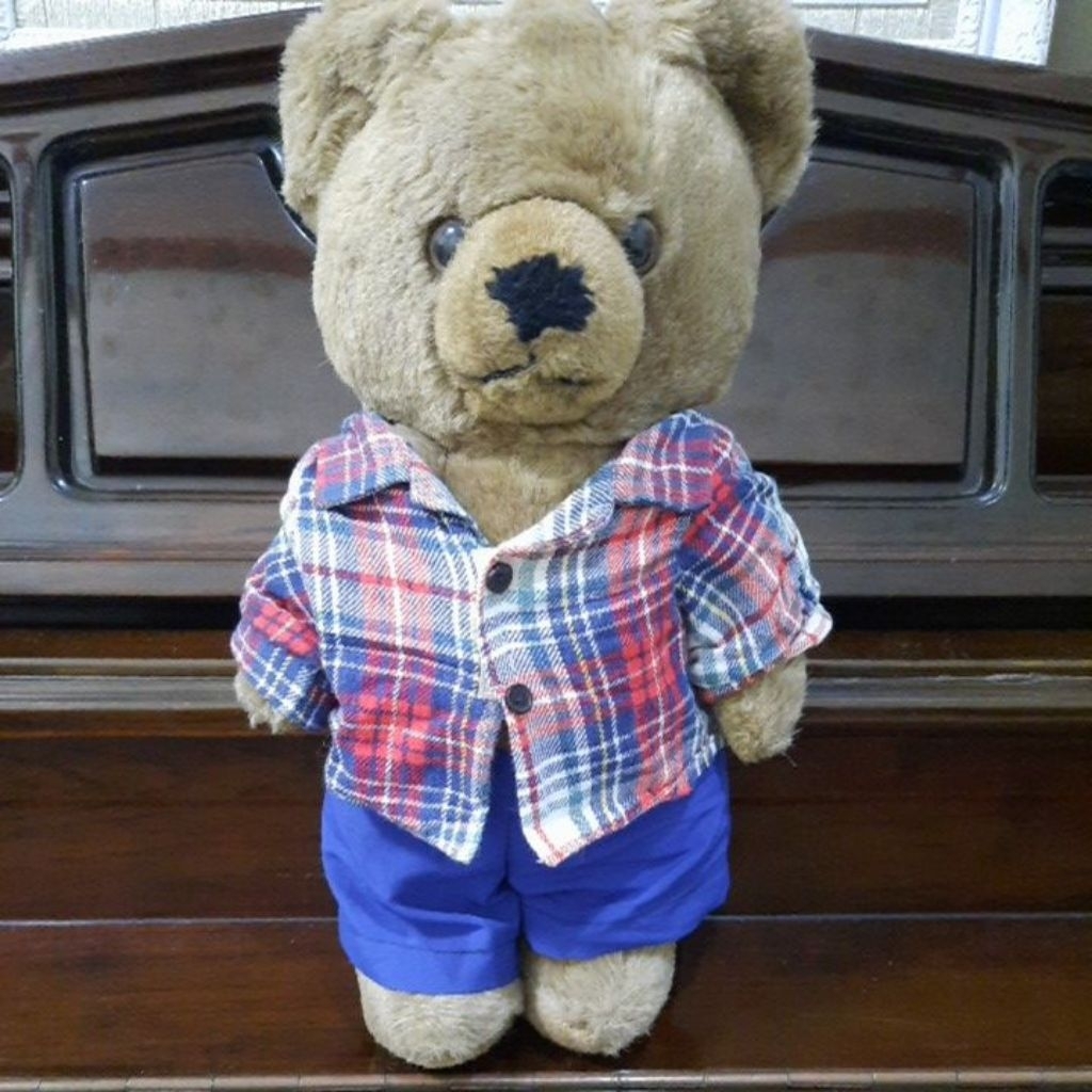 boneka klasik teddy bear carousel artikulasi