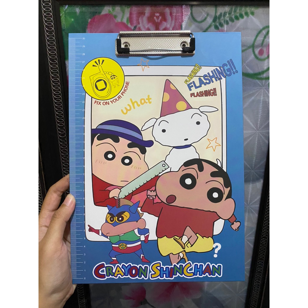 

Papan Ujian Shinchan Stitch Baby Three