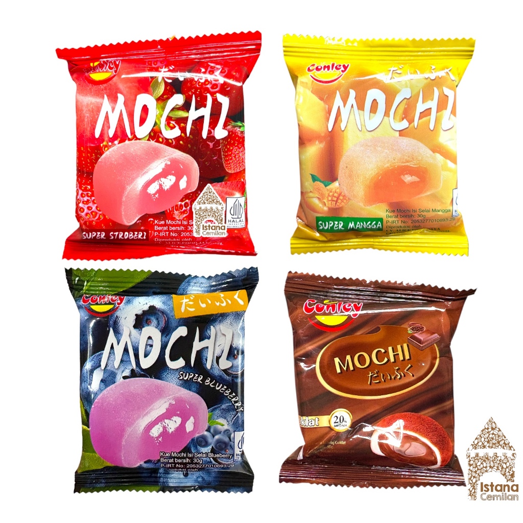 

MOCHI VIRAL ! Conley Mochi Matcha / Super Cokelat Khas Jepang Aneka Rasa 30 Gram