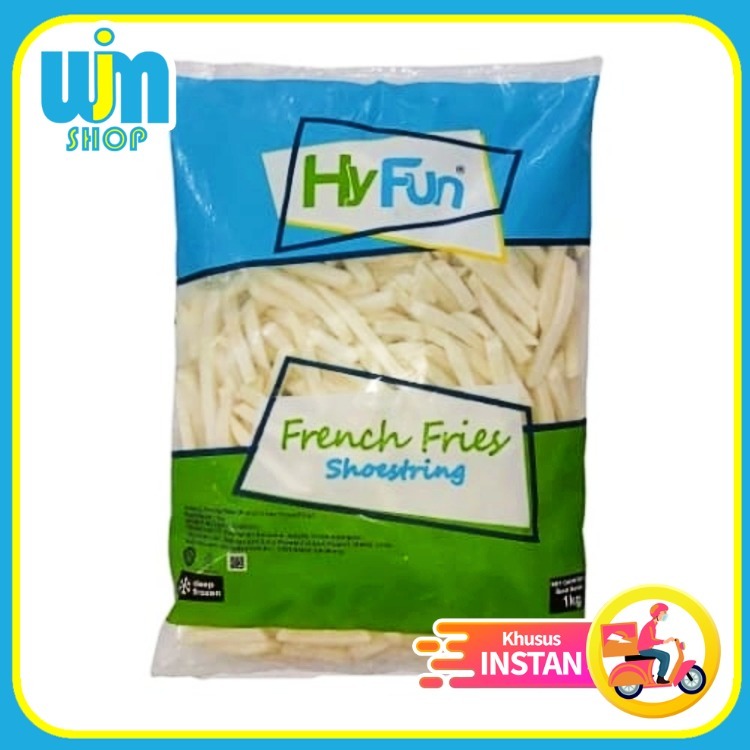 

Kentang Goreng Frozen 1kg Hyfun French Fries Shoestring WJM Makassar
