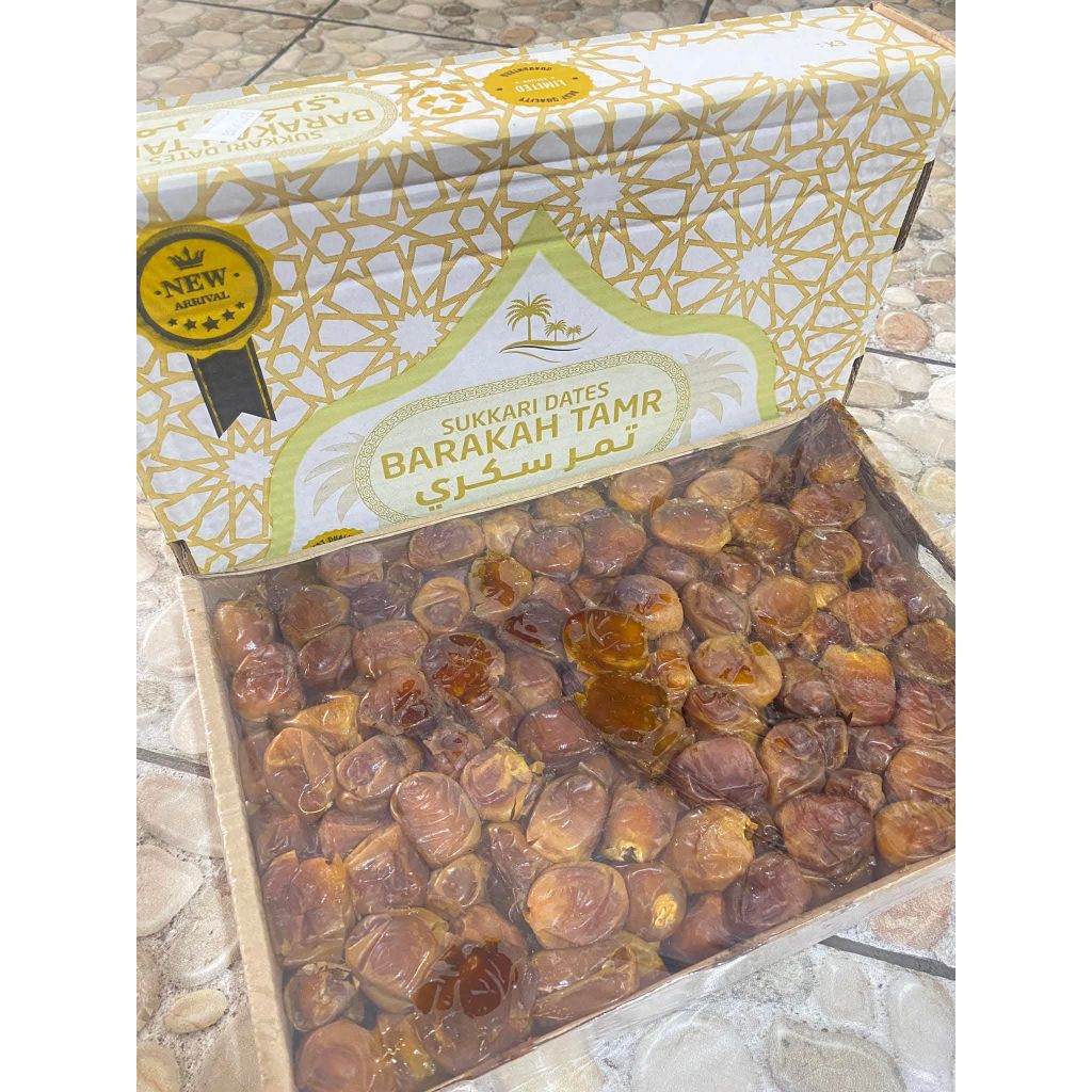 

Kurma Sukkari Premium Barakah Tamr 3kg