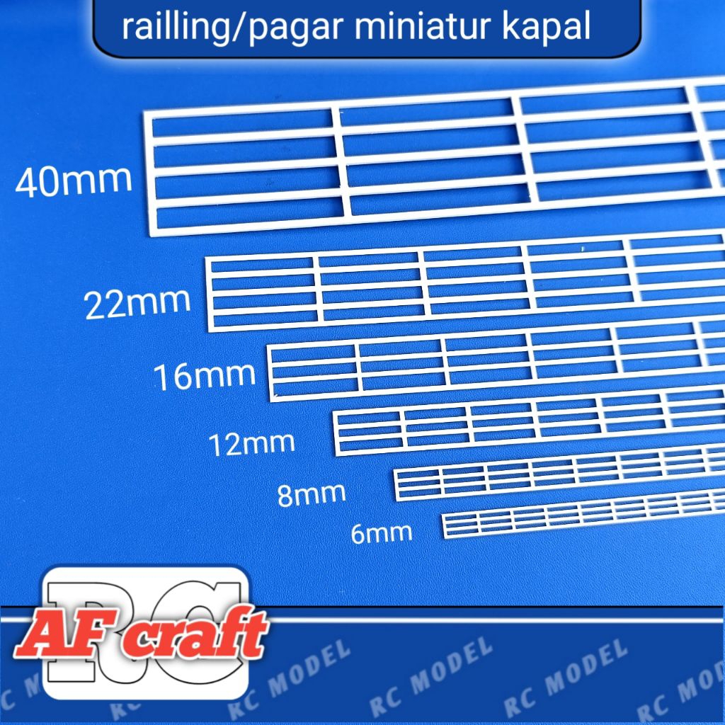 Railing/Pagar Miniatur Kapal RC boat