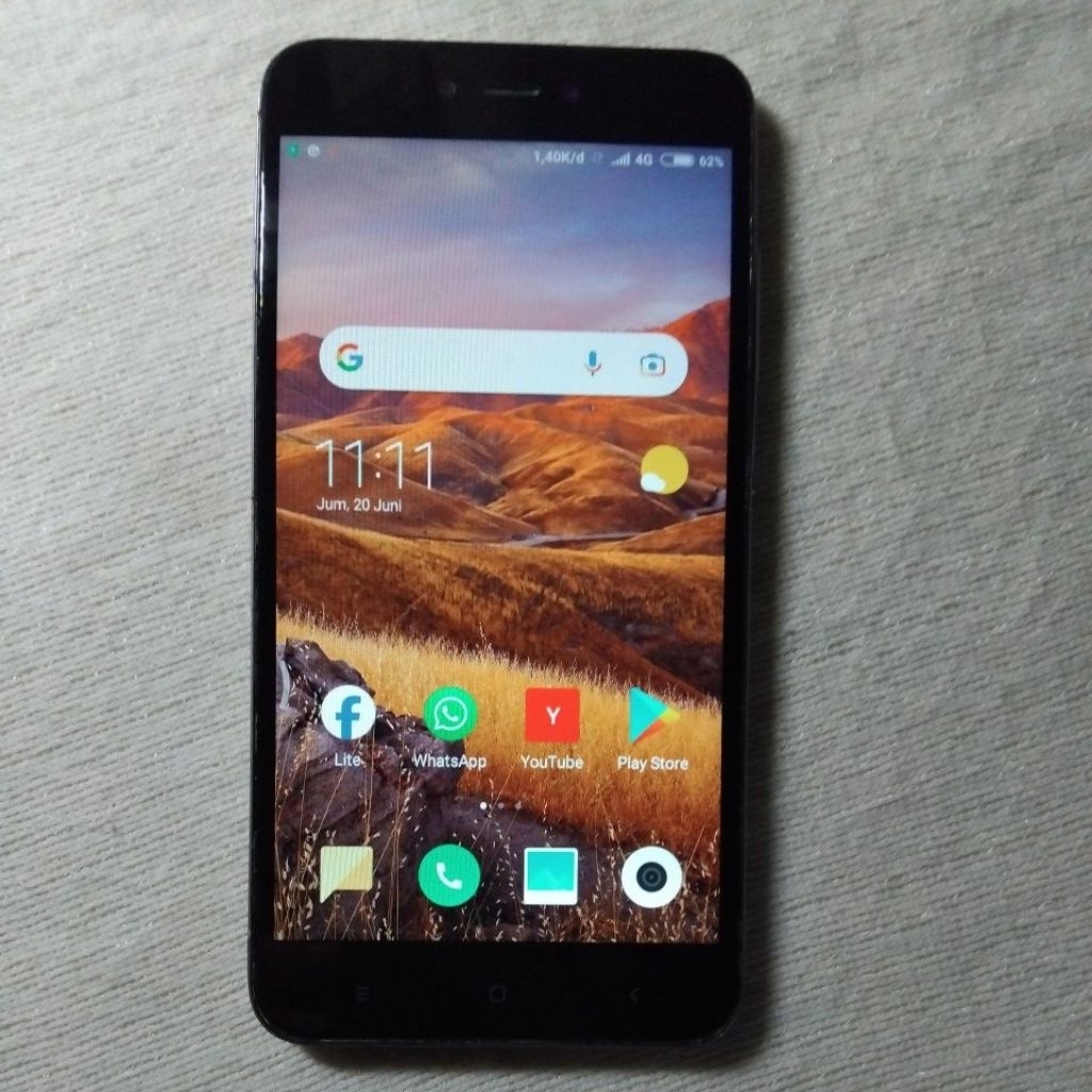 xiaomi redmi note 5a ram 2/16gb HP SECOND 4G