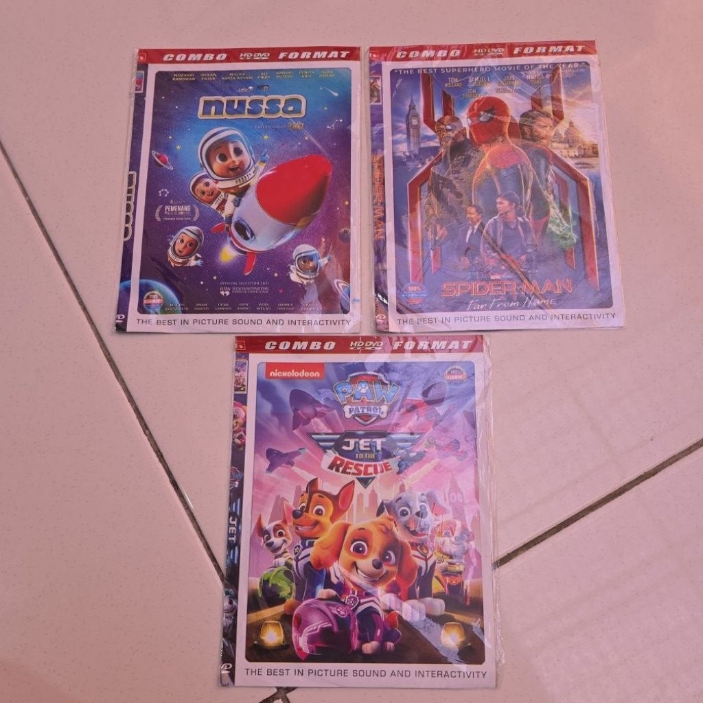 kaset film nussa spiderman paw patrol .