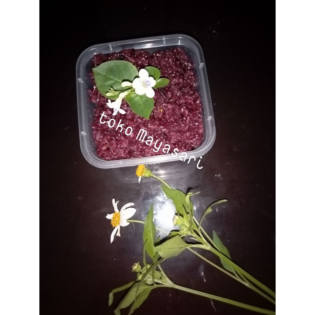 

tape ketan hitam 250 gram manis