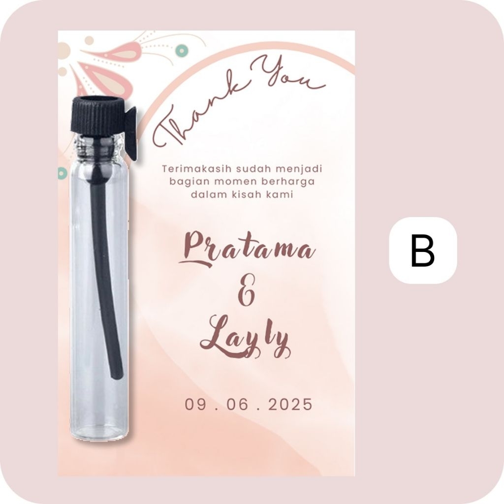 [ISI 100PCS] Souvenir Parfum Stick Lidi 2ml / Souvenir / Parfum / Souvenir Wedding / Aqiqah / Event 