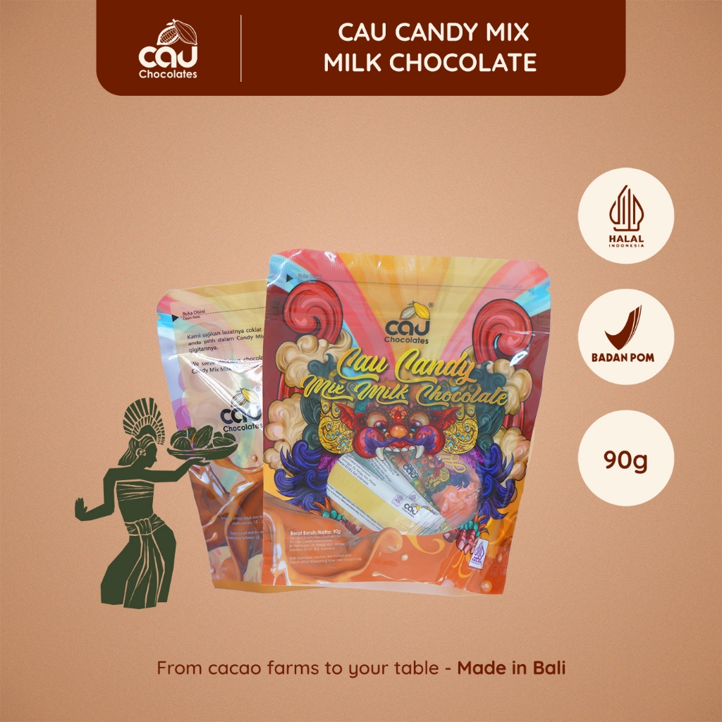 

Cau Candy Mix Milk Chocolate-90g