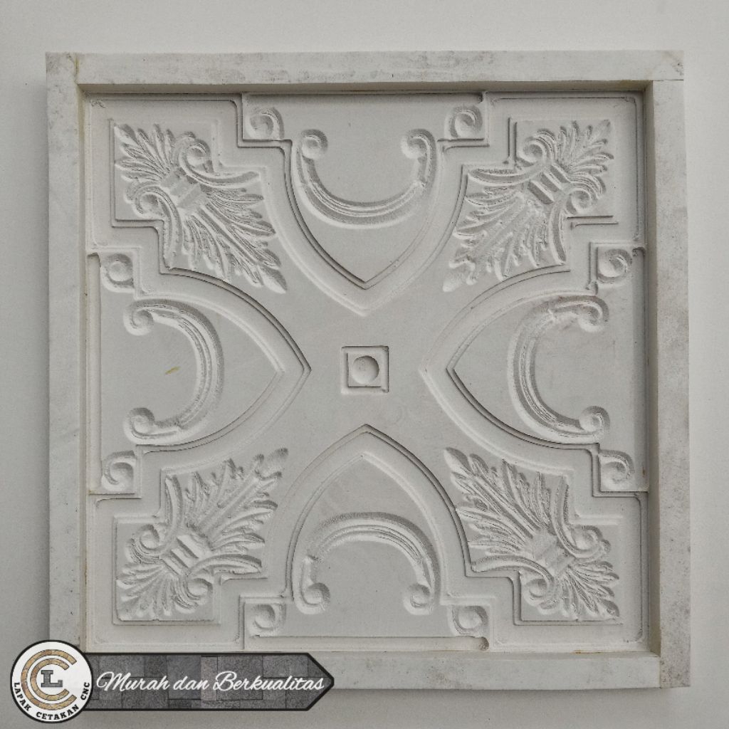 Cetakan CNC Masif Gypsum/beton model Ornamen 3D panel bahan Spons Eva