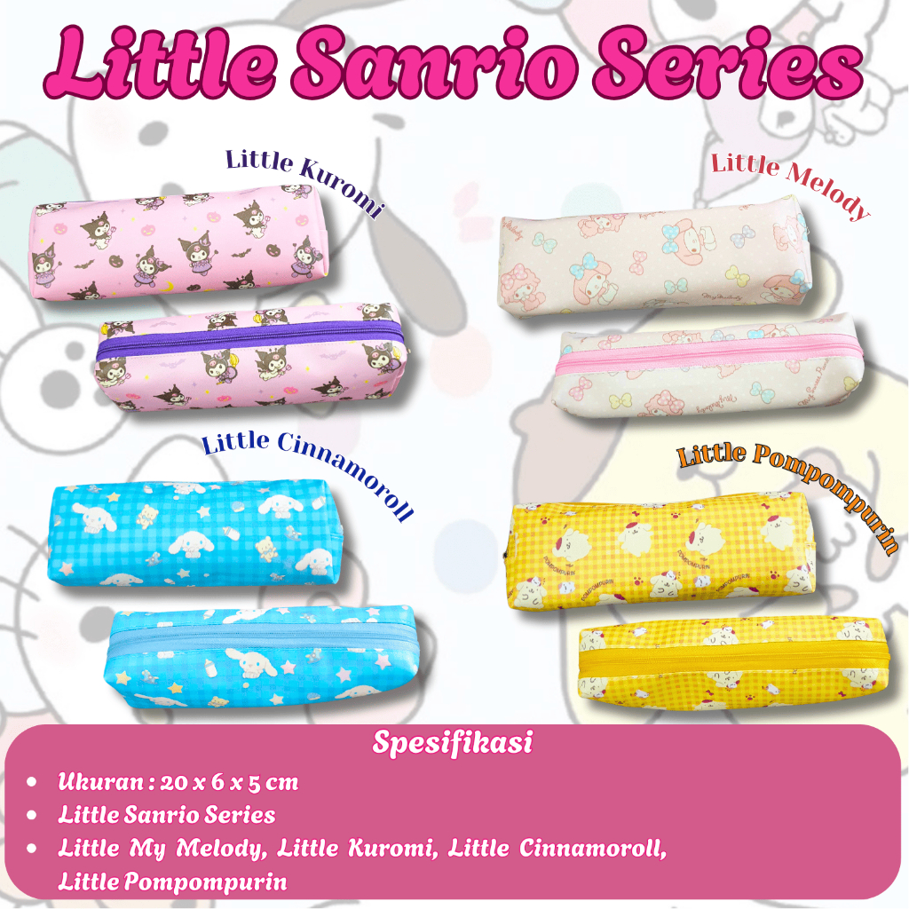 

TCW Pensil case anak tempat pensil Little Sanriooimutt pencil case