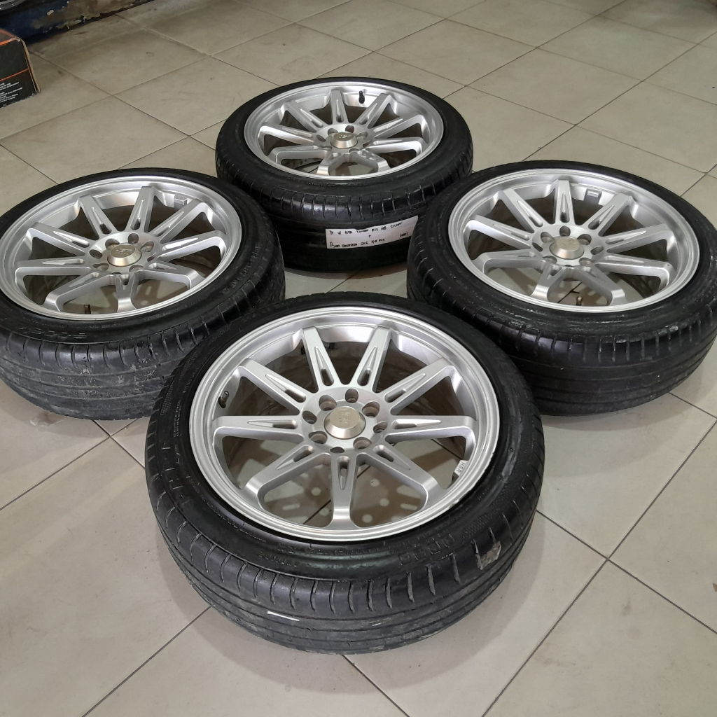 velg mobil hsr tikala ring 17 pcd 4x100-114