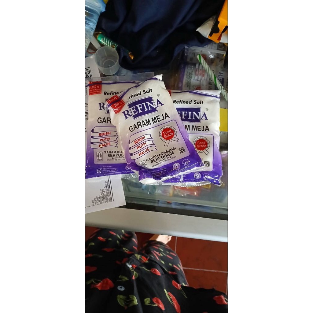 

Garam Refina 250 gr 3 bungkus