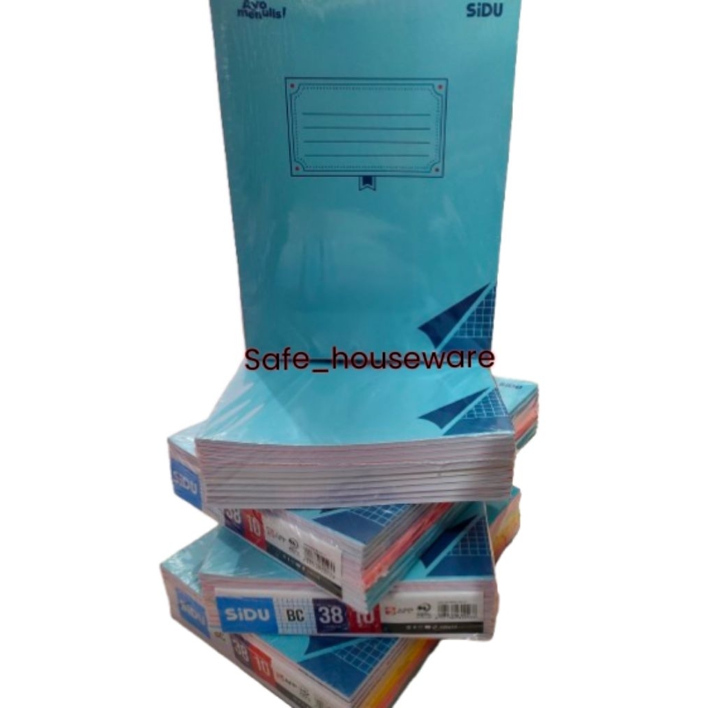 

BUKU TULIS SIDU HALUS KASAR/MTK isi 38