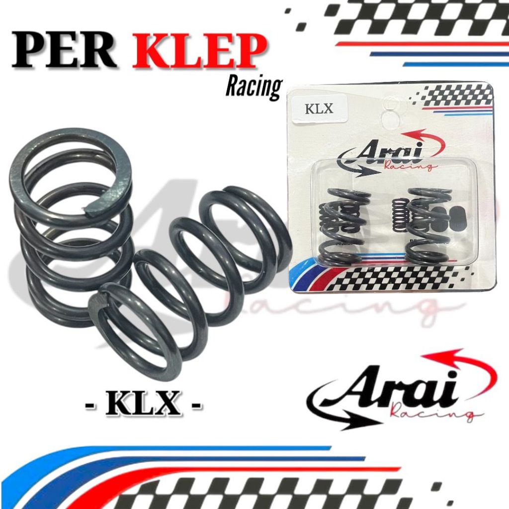 PER KLEP KLX PER KLEP ARAI RACING ORIGINAL PRODUCT