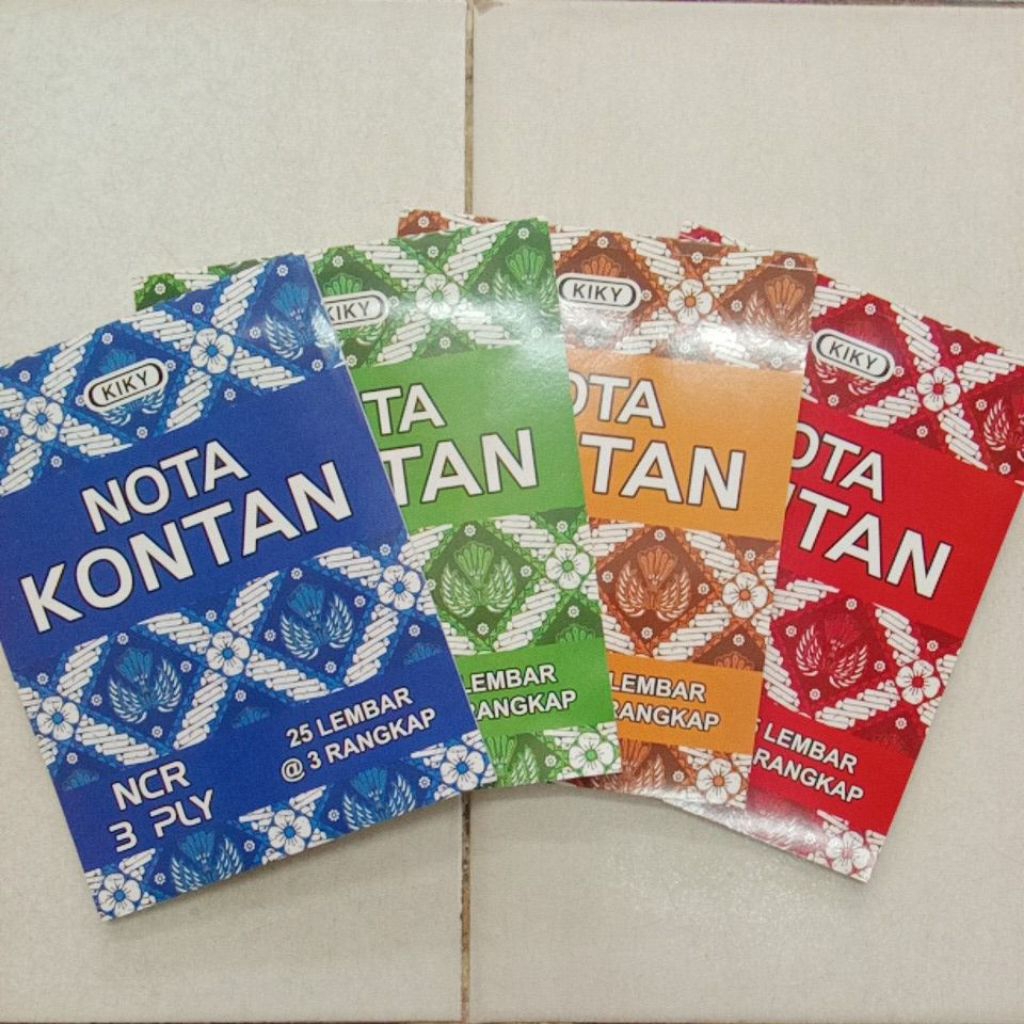 

NOTA KONTAN BESAR 3 PLY MERK KIKY ISI 25LEMBAR