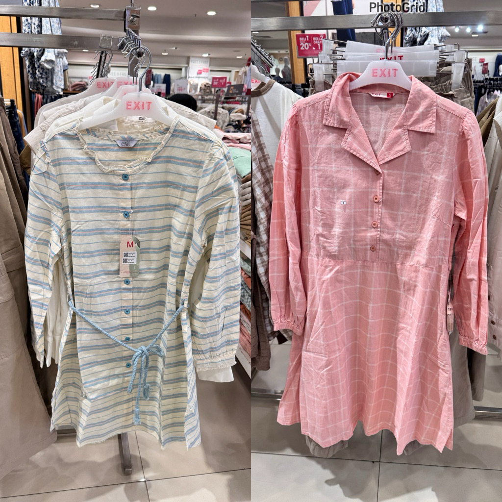 SALE Tunik Blouse Wanita EXIT (S-XXL)