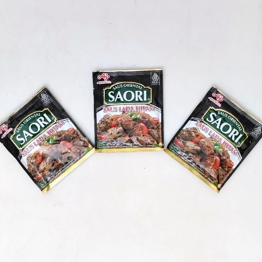 

Saus Lada Hitam Merk Saori Isi Bersih 26ml Saori Saus Oriental Lada Hitam Halal BPOM