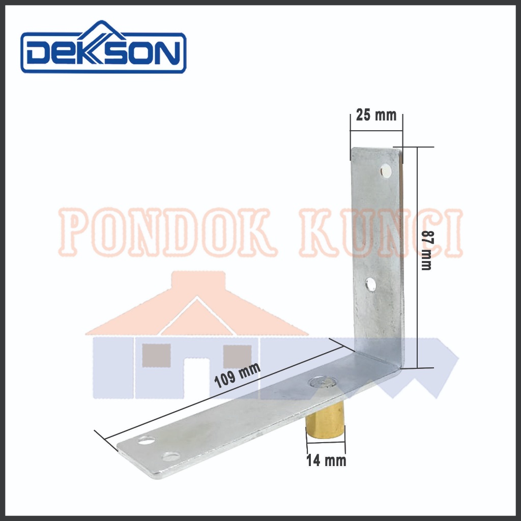Roda Bawah Pintu Lipat Dekkson 8166 Guide Folding Door Dekson