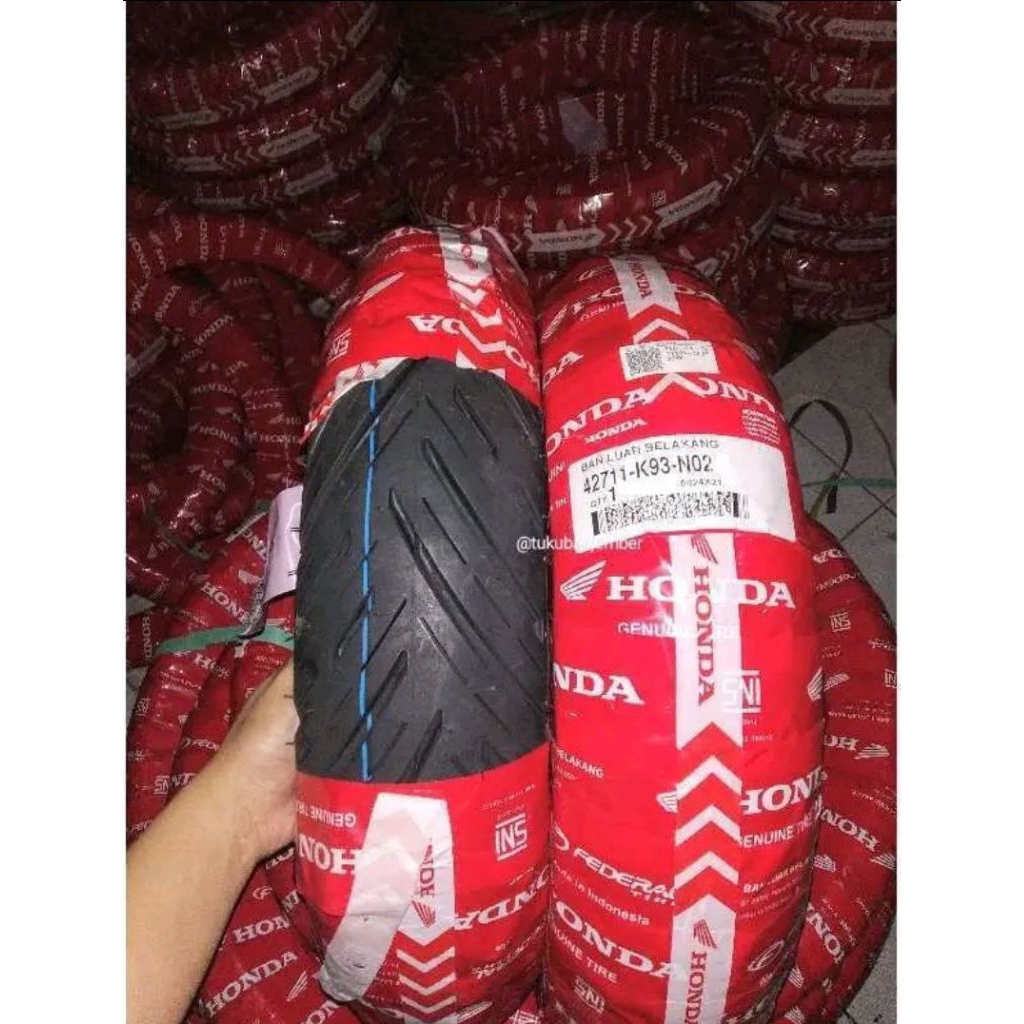 AHM K93 110/90-12 BAN BELAKANG SCOOPY DONAT AHM FEDERAL RING 12 TUBLESS