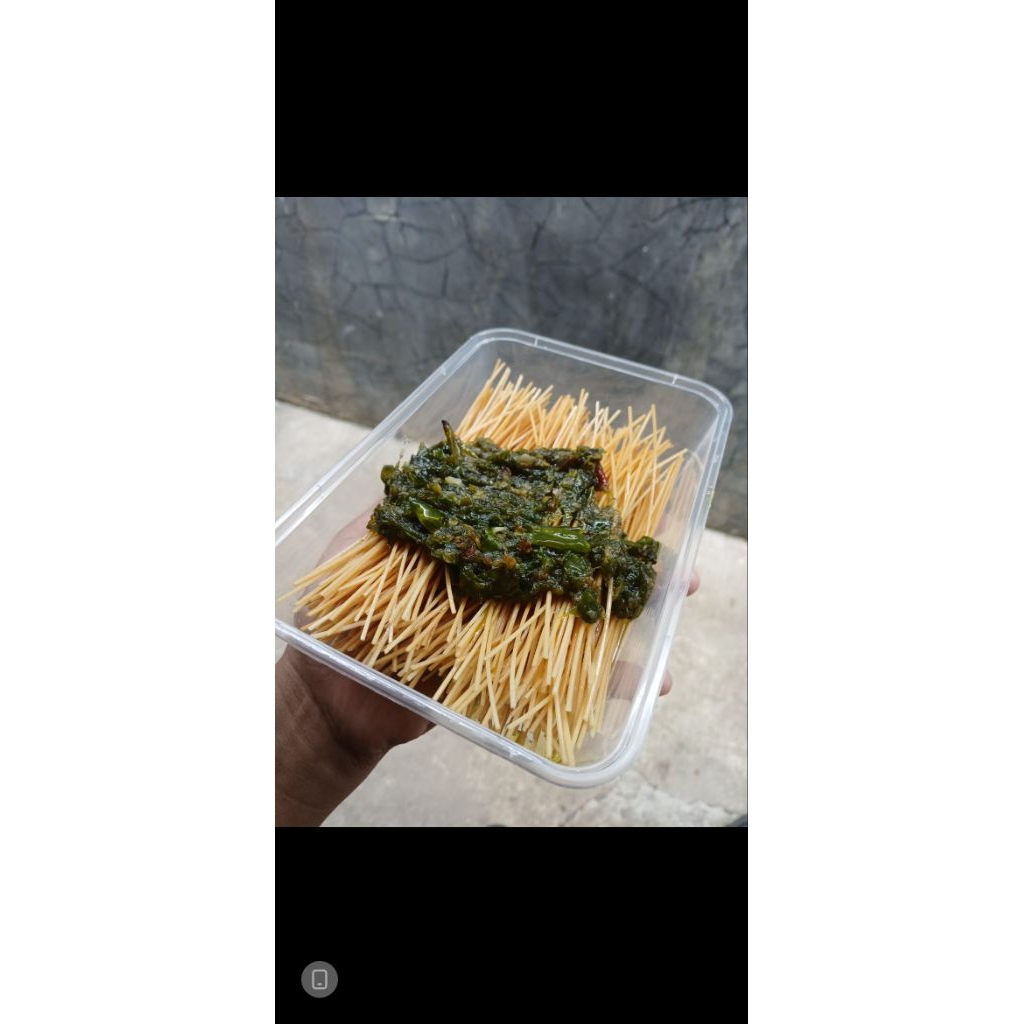 

Mie lidi sambel ijo by mama mecca