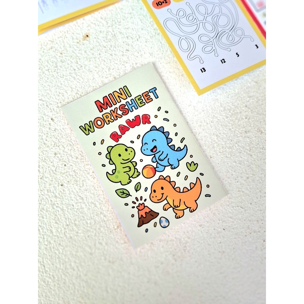 MINI WORKSHEET/HAMPERS WORKSHEET/WORKSHEET KINDERGARTEN/WORKSHEET ANAK TK/LEMBAR KERJA ANAK/WORKSHEE