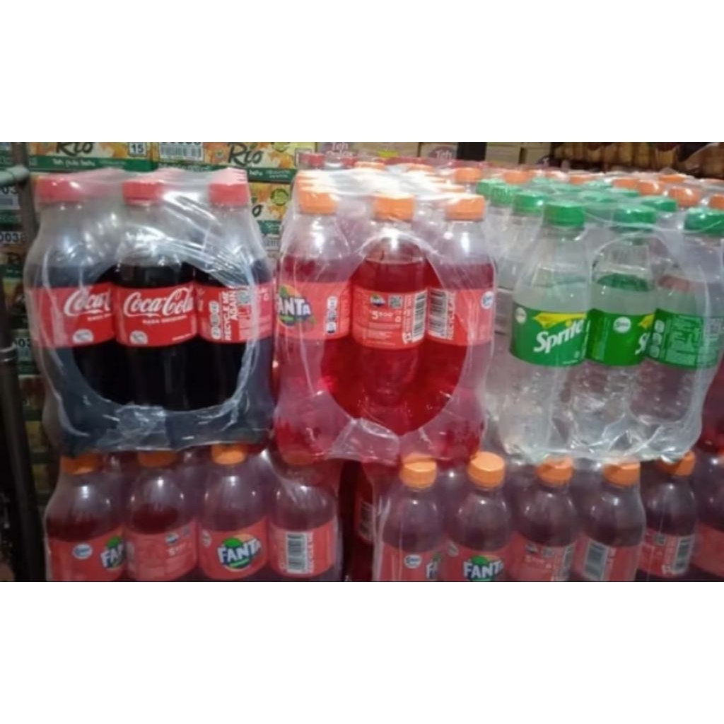 

Fanta/Cola/Sprite 390ml 1 Krat isi 12 pcs