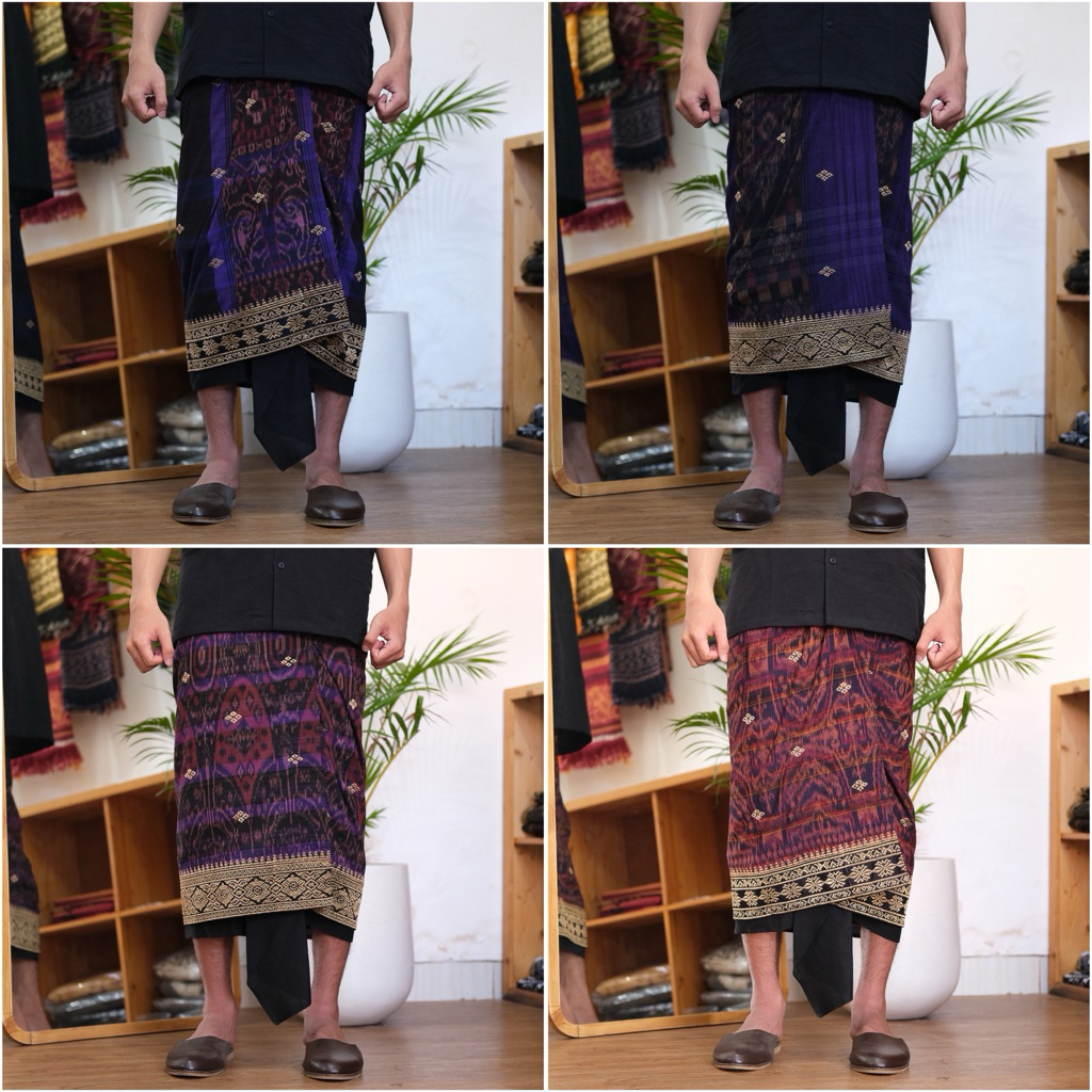 SAPUTAN ENDEK BORDIR (UNGU) / BUSANA ADAT BALI / SPT.EDK.002