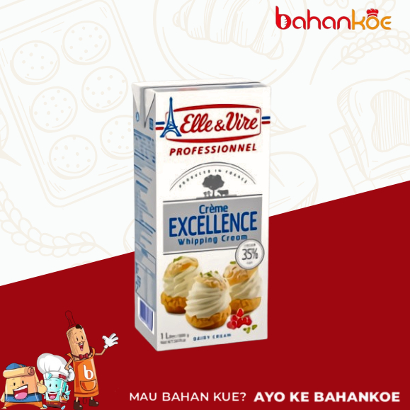 

ELLE VIRE WHIPPING CREAM KTK 1 LTR