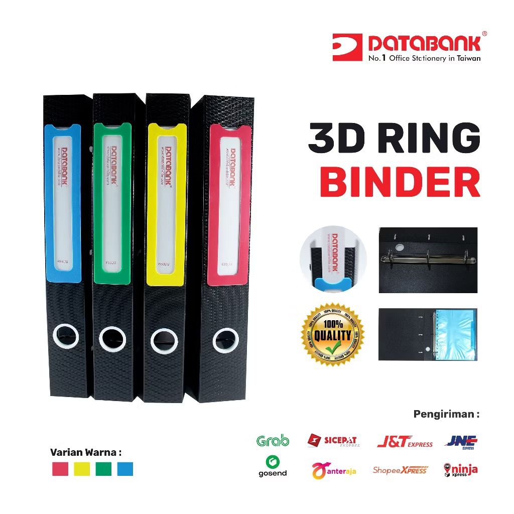 

DATABANK 3D Ring Binder A4