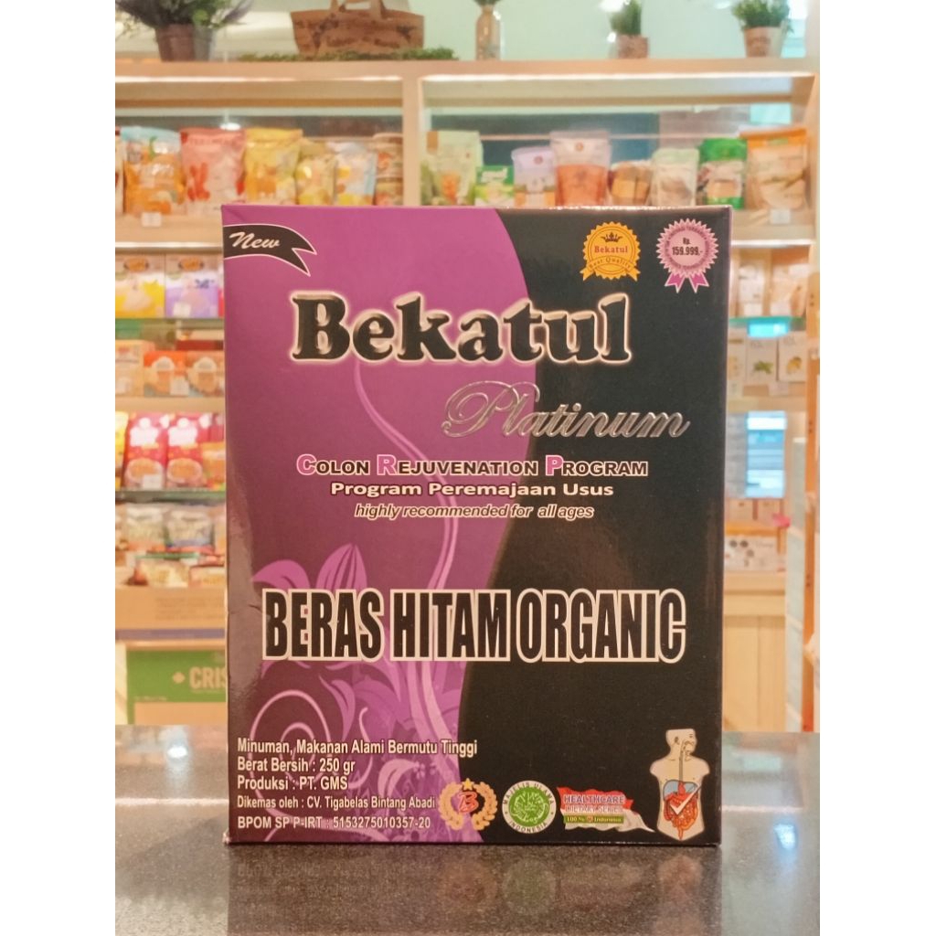 

Bekatul Beras Hitam (Platinum), Organic by GMS 250gr