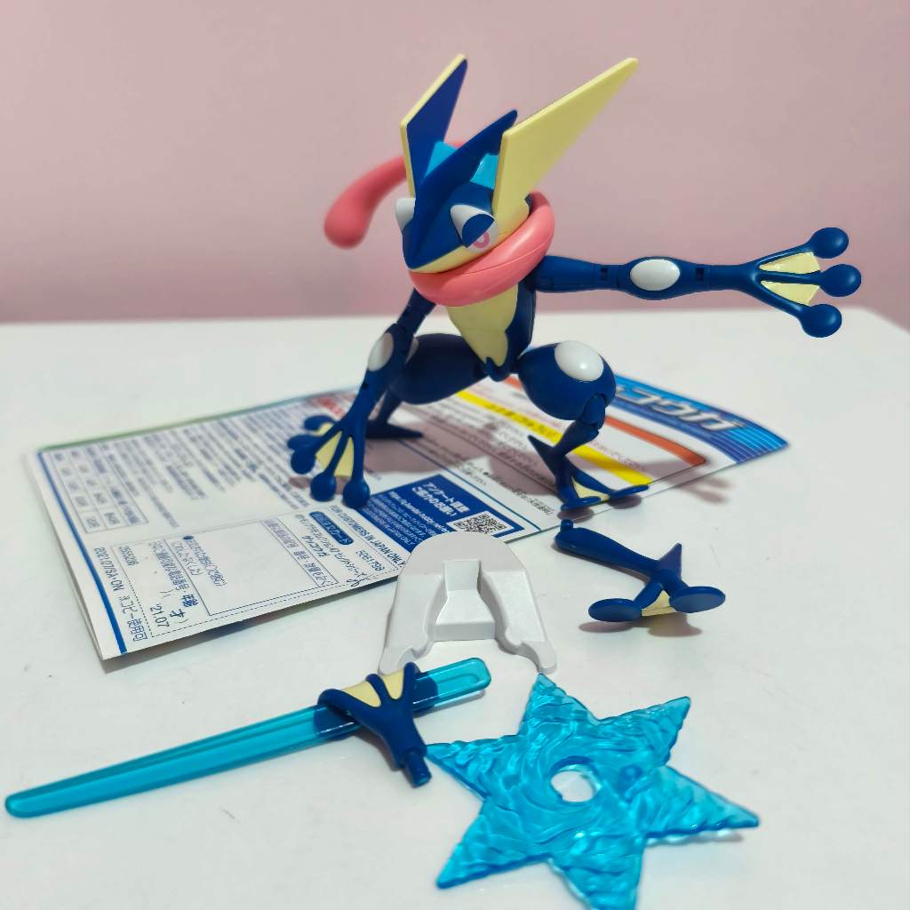 plamo bandai pokemon greninja
