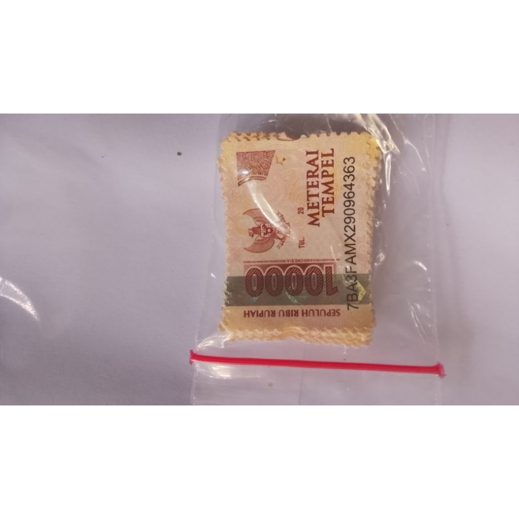 

stmpel pajak 10rb original