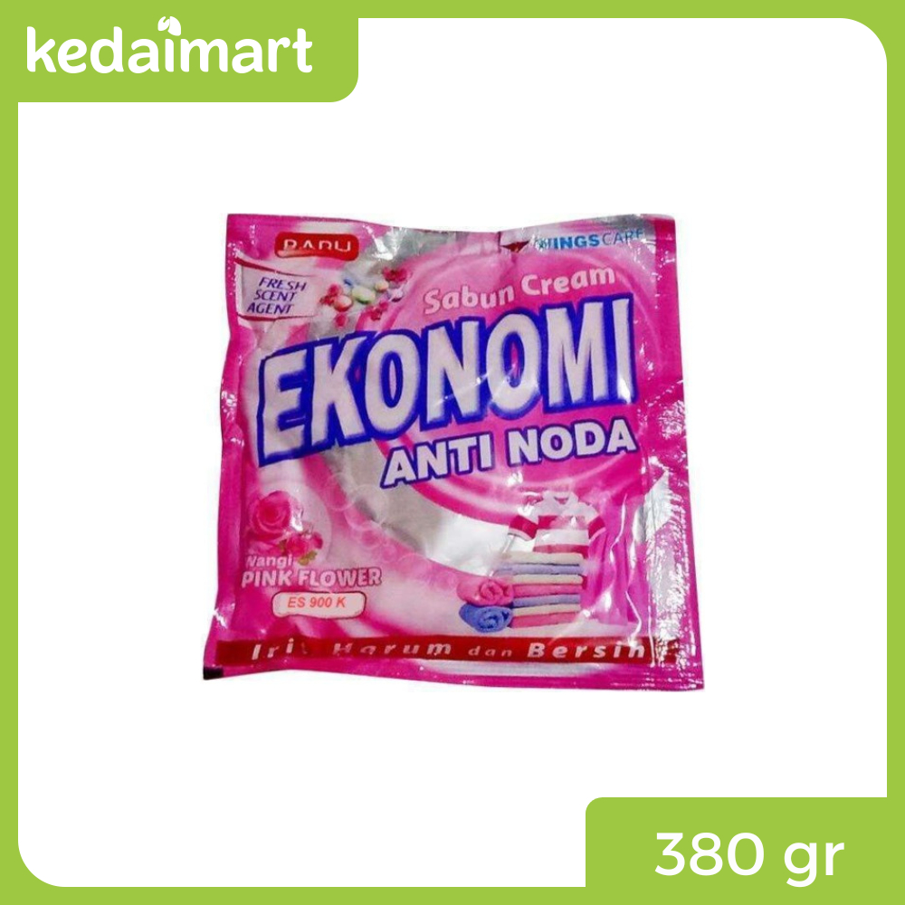Sabun Cream Ekonomi Pink Flower 900K 470 Gram