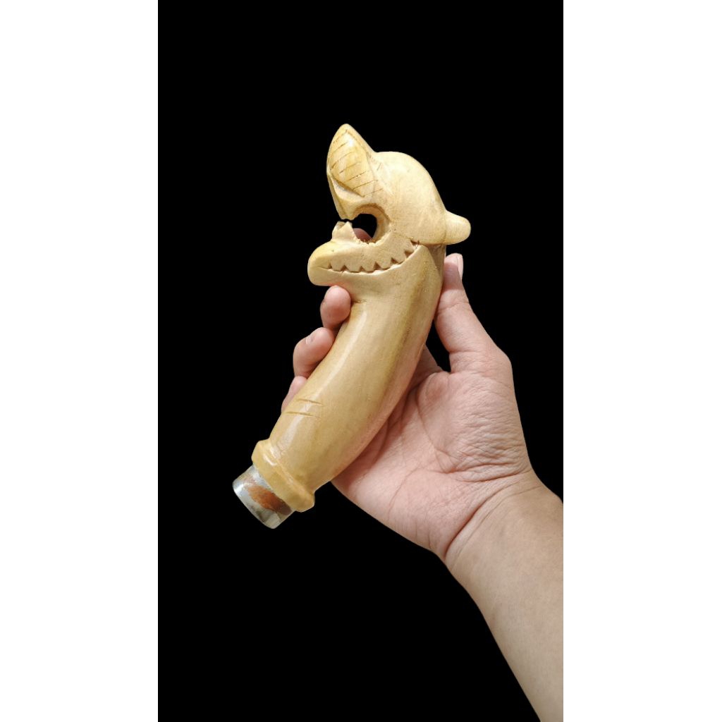 gagang golok model macan di pernis termurah