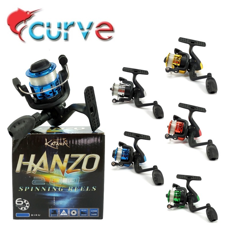 Reel Katana Hanzo 200 + Senar