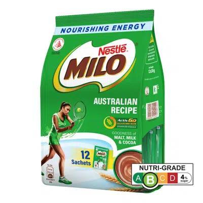 

Milo Activ Go Australian Recipe Sachet with Milk
