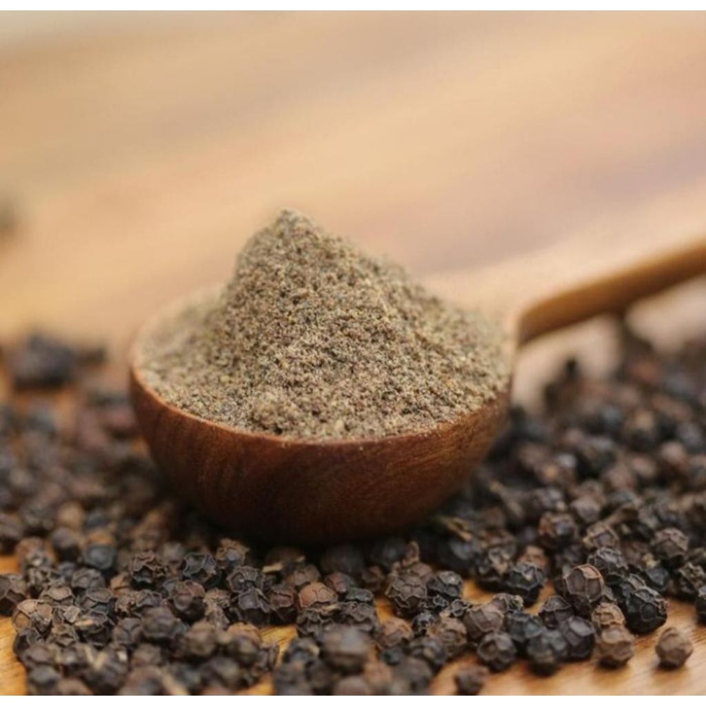 

black pepper powder.1kg/lada hitam bubuk/merica bubuk asli 100%✅️