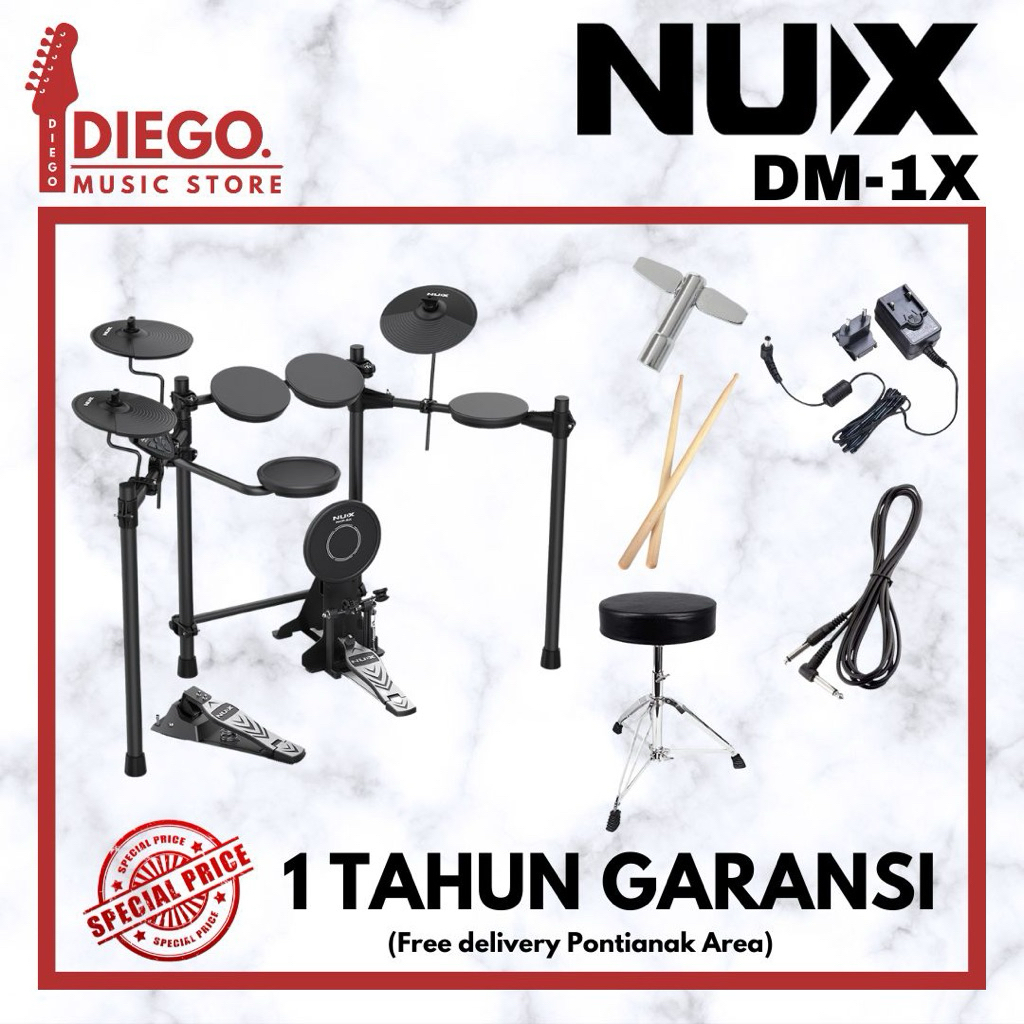 NUX DM1X / DM-1X / DM 1 X Electric Drum / Drum Elektrik