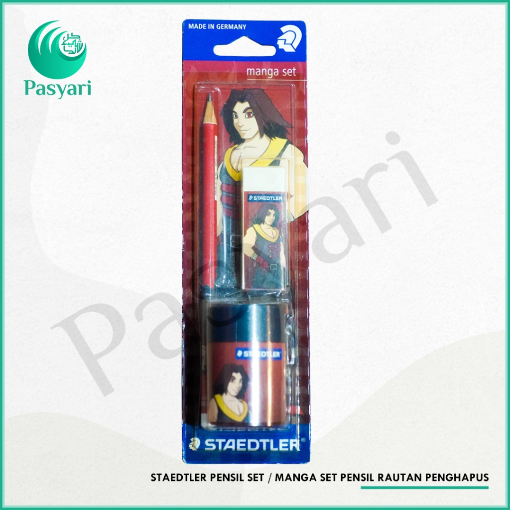 

STAEDTLER PENSIL SET / MANGA SET PENSIL RAUTAN PENGHAPUS