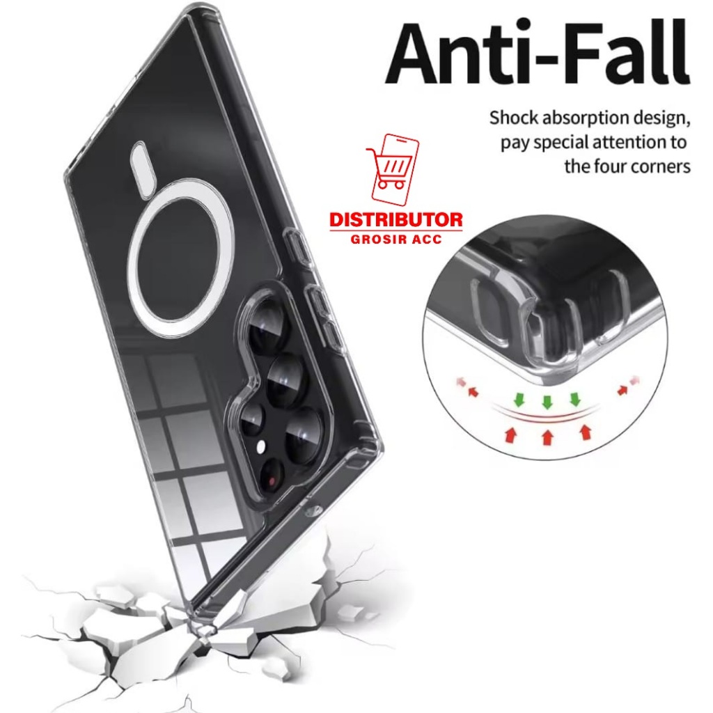 CLEAR CASE SAMSUNG MAGSAFE MAGNETIC CASE SAMSUNG NOTE 10 SAMSUNG NOTE 10 PLUS CM-1